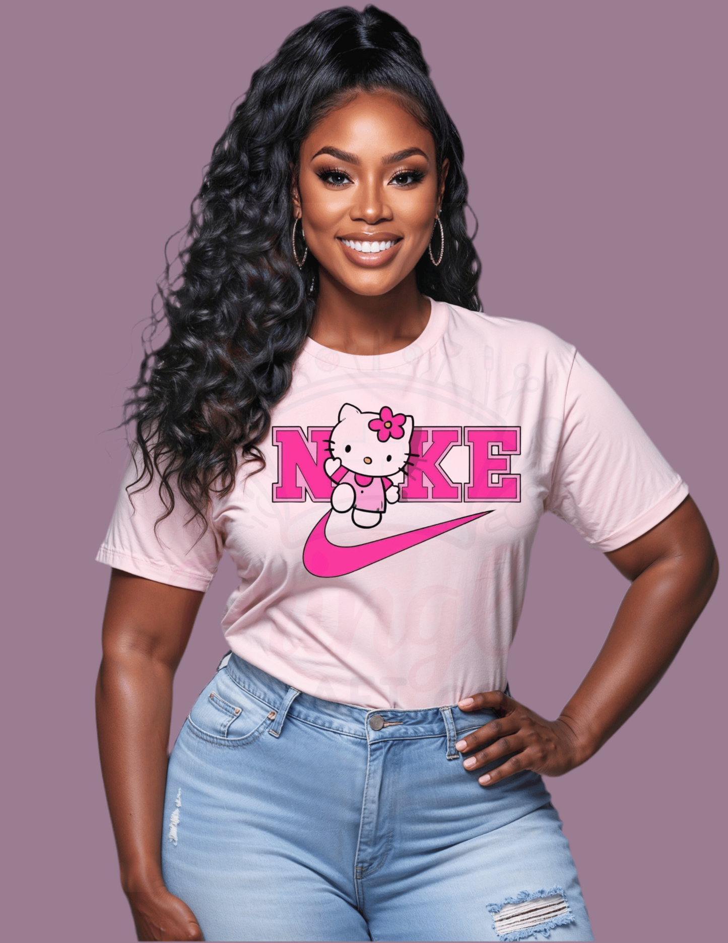 Hello Kitty Nike inspired Tee