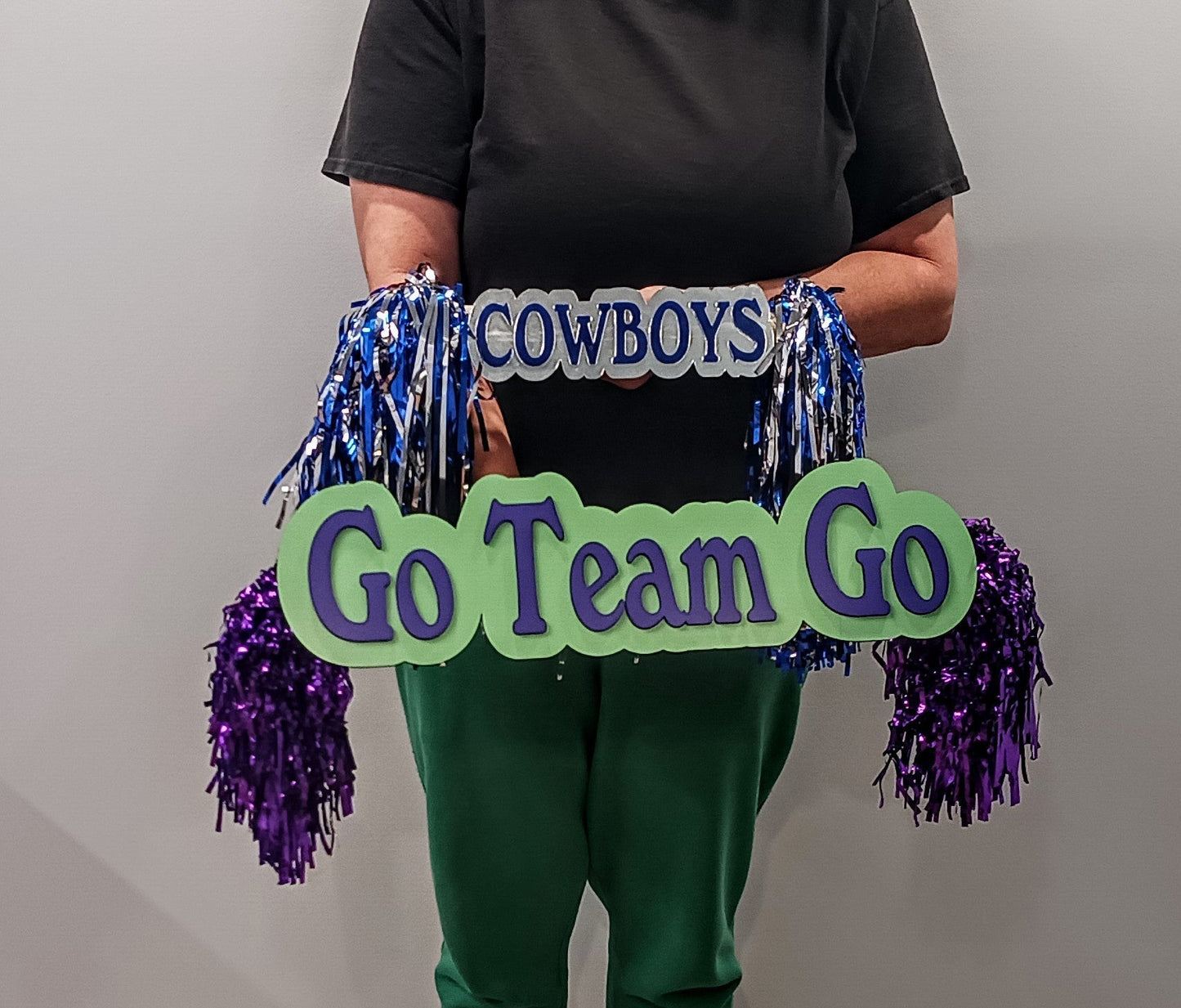 Custom Spirit Rods Personalized Cheer Signs for Pep Rallies & Game Day