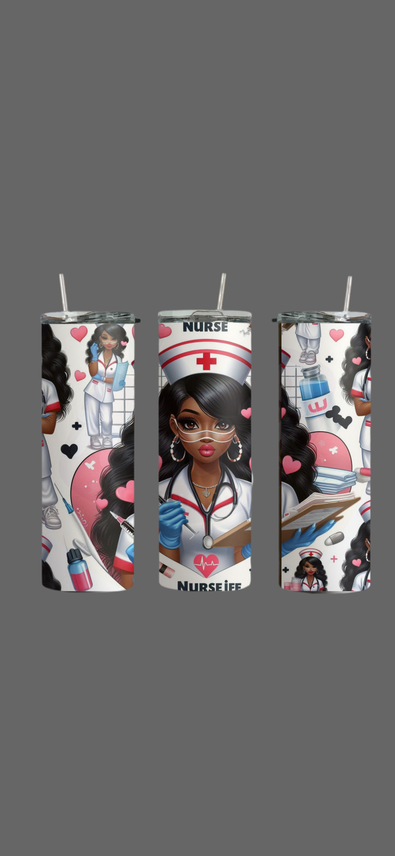Nurse Baddie 20oz Tumbler
