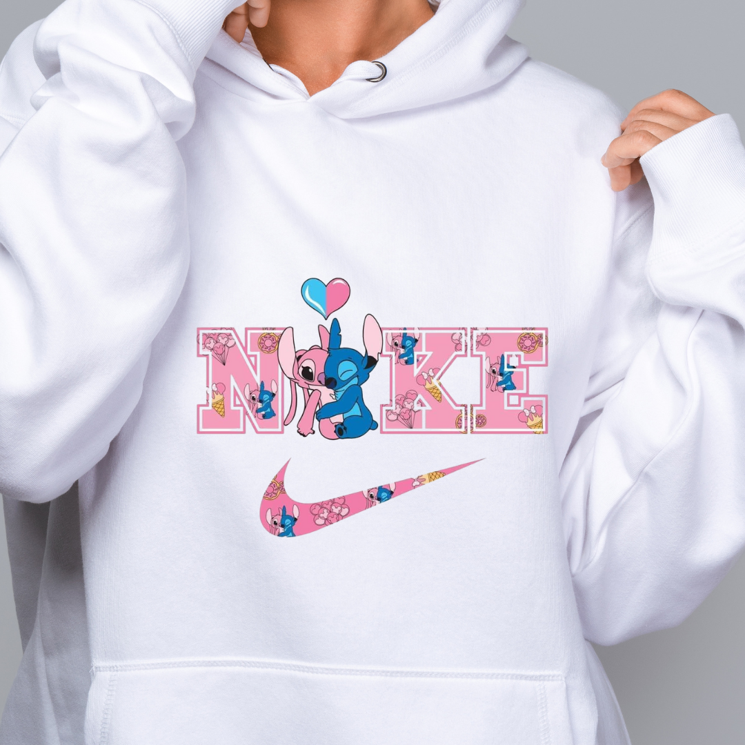 Stitch takes Nike Hoodie