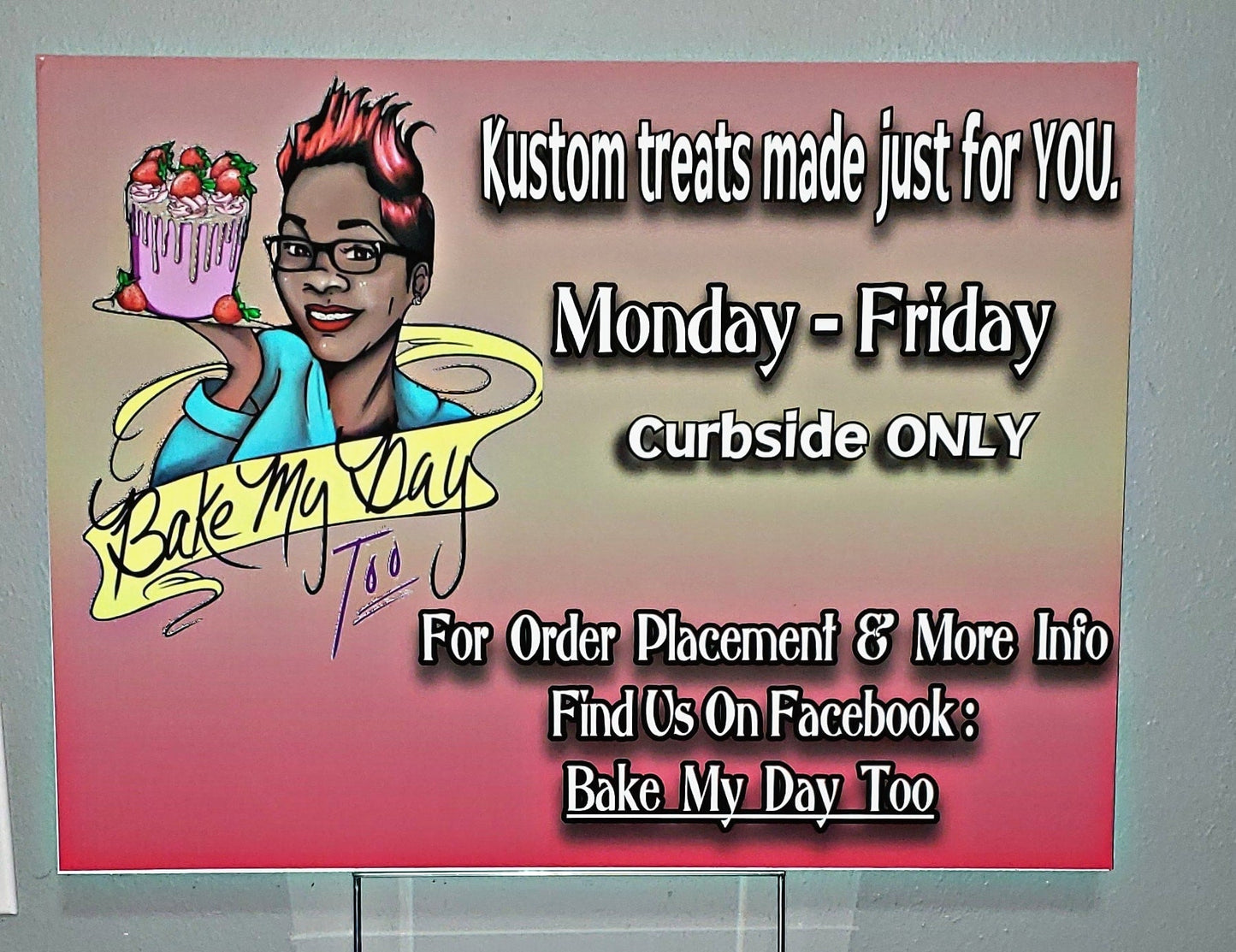 Custom Yard Signs with Metal Stake – Graduation, Garage Sale & Event Displays