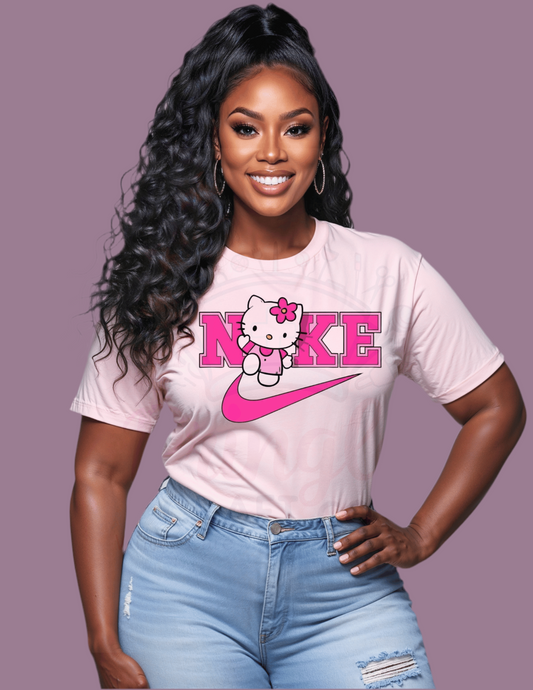Hello Kitty Nike inspired Tee
