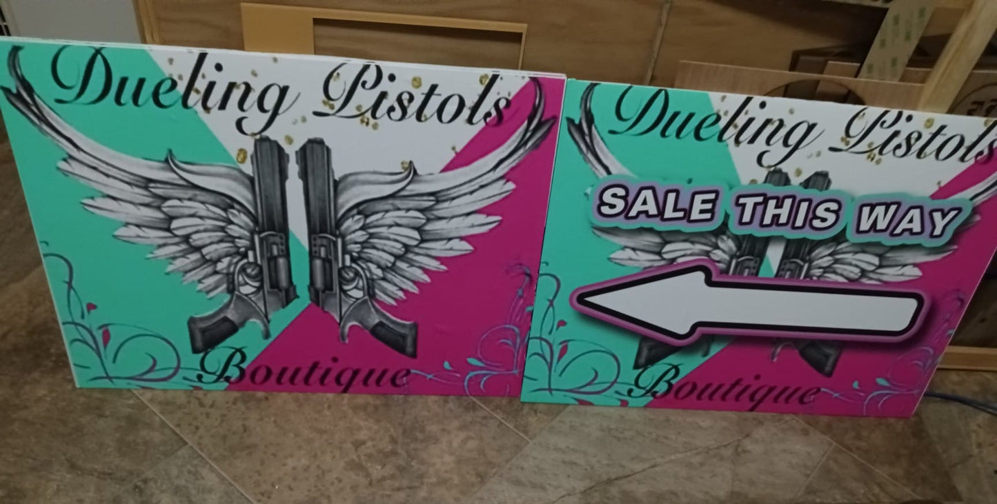 Custom Yard Signs with Metal Stake – Graduation, Garage Sale & Event Displays