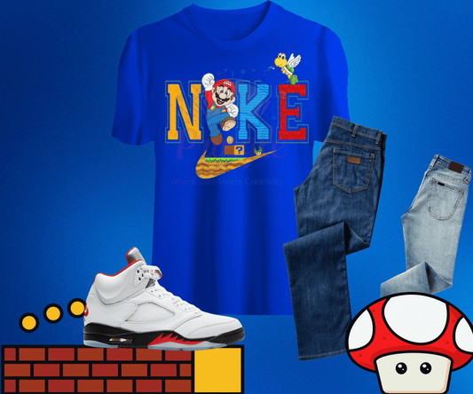 Mario meets the Check mark