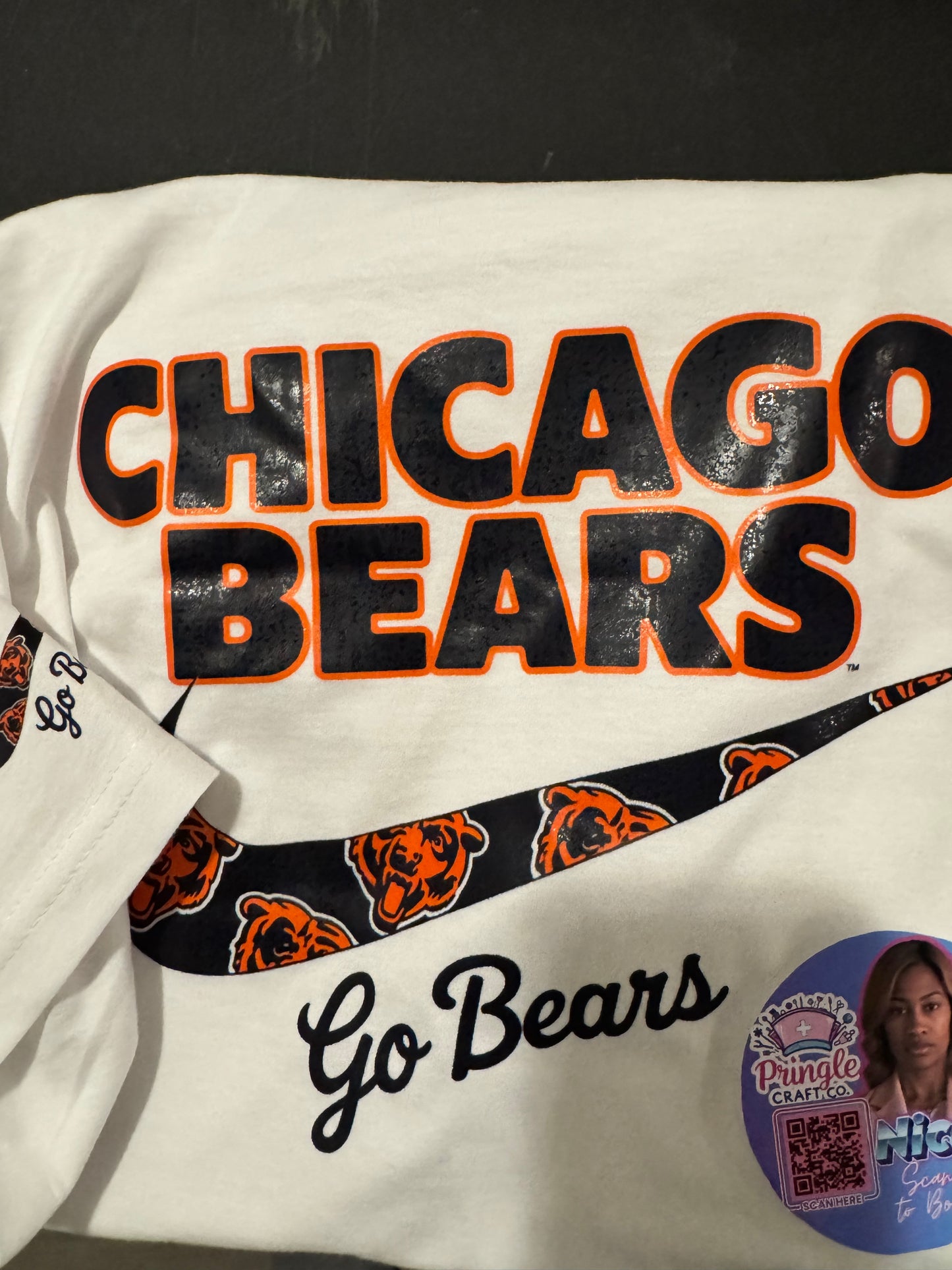 Da Bears meets the lovable check mark. Chicago Football