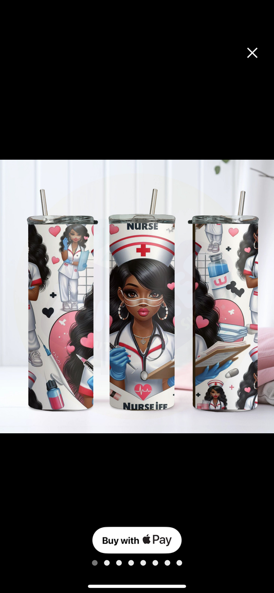 Nurse Baddie 20oz Tumbler