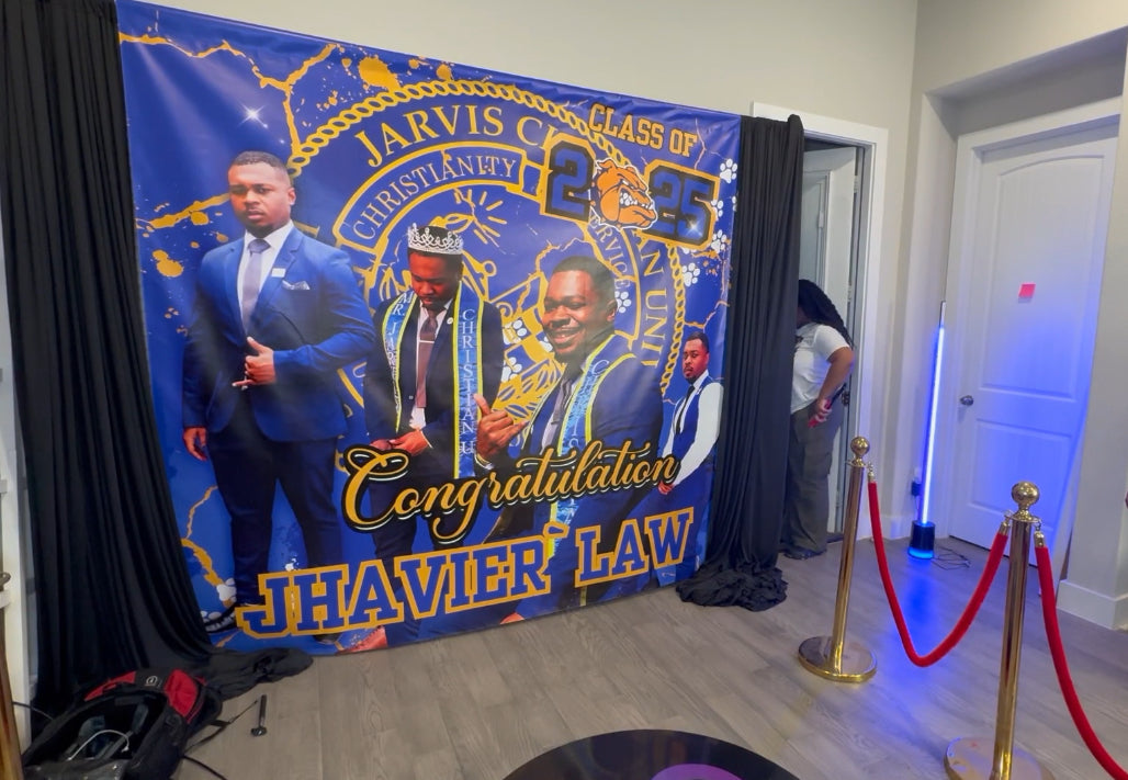Customized backdrop