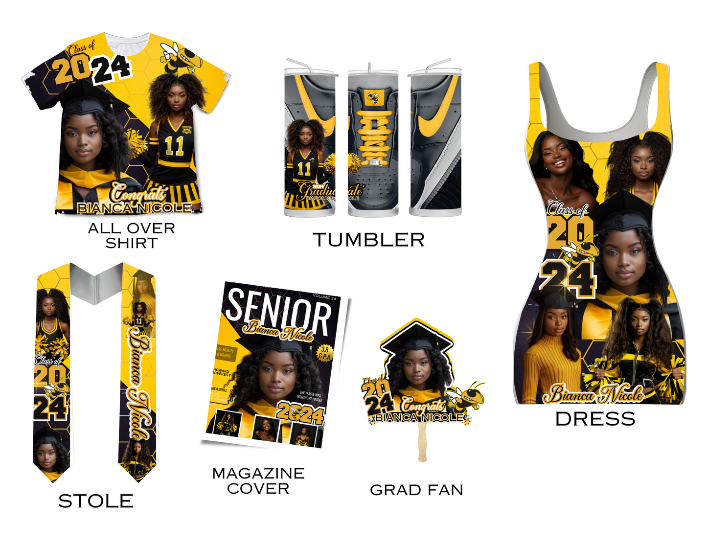 Graduation Mockup Bundle