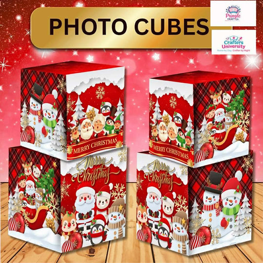 Photo Cube Editable template